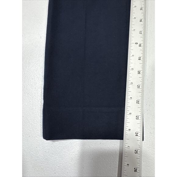 Banana Republic Sloan Slim Ankle Pants Womens 6 Petite Navy Blue Office Career - Picture 7 of 10